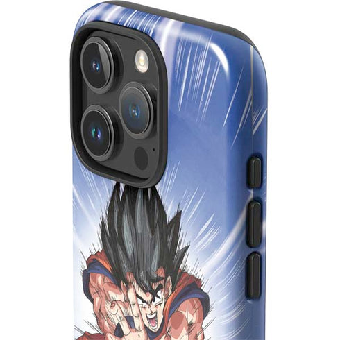 Dragon Ball Z Goku Kamehameha Blast iPhone 16 Pro Max Impact Case